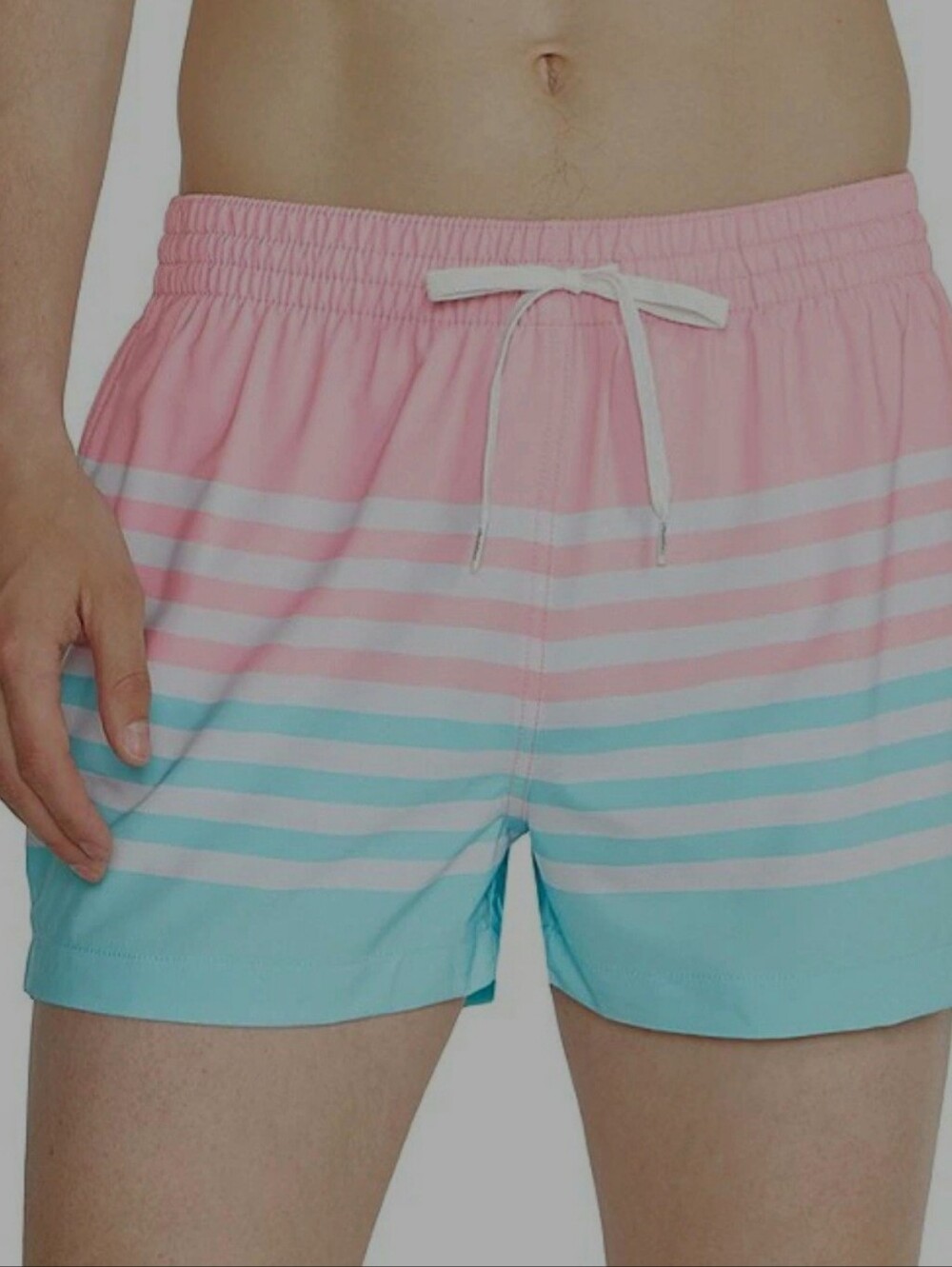 CHUBBIES On The Horizons Swim Trunks Shorts Men's 2X Pink Aqua Mesh Liner 5.5"